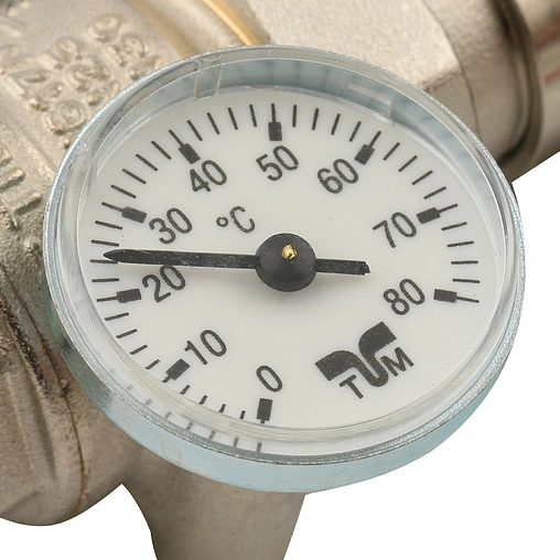 Группа коллекторная с расходомерами 5 отводов 1&quot;в/в x ¾&quot;ек Tiemme 3870001