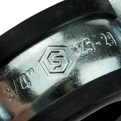 Хомут сантехнический обрезиненный ¾&quot; (25-29мм) Stout SAC-0020-000034