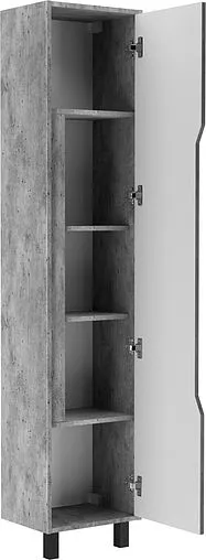 Шкаф-пенал напольный Домино Loft 40 бетон DL5605P
