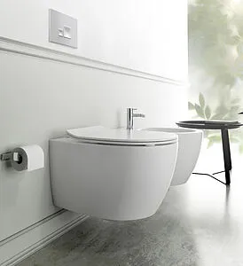 Унитаз подвесной безободковый ISVEA Sentimenti Neo Vortex белый матовый 10AR02013-2L Унитаз подвесной безободковый ISVEA Sentimenti Neo Vortex белый матовый 10AR02013-2L, 4