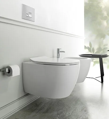 Унитаз подвесной безободковый ISVEA Sentimenti Neo Vortex белый матовый 10AR02013-2L