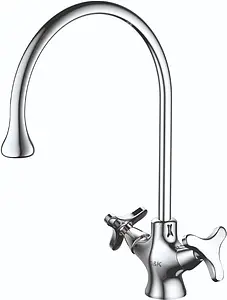 Смеситель для кухни D&K Hessen Goethe хром DA1382441, 1
