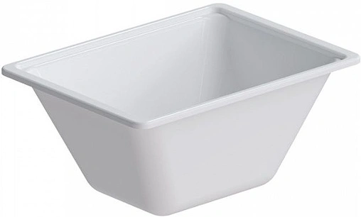 Контейнер с крышкой Am.Pm Gem белый W90A-070-070W-C