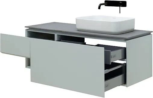 Тумба-умывальник подвесная Allen Brau Infinity 120 R папирус 1.21008.PWM+