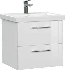 Тумба-умывальник подвесная Cersanit Lara 50 белый 64131+ Тумба-умывальник подвесная Cersanit Lara 50 белый 64131+, 1