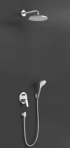 Душевая система со смесителем для душа Hansgrohe Crometta S 240 1jet хром 27958000 Душевая система со смесителем для душа Hansgrohe Crometta S 240 1jet хром 27958000, 3