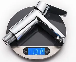 Смеситель для раковины с гигиеническим душем D&K Rhein Lessing хром DA1322601 Смеситель для раковины с гигиеническим душем D&K Rhein Lessing хром DA1322601, 5