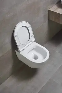 Унитаз подвесной безободковый beWash Bogen белый 88303201 Унитаз подвесной безободковый beWash Bogen белый 88303201, 4
