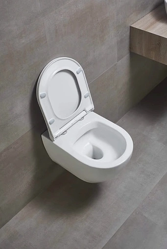 Унитаз подвесной безободковый beWash Bogen белый 88303201