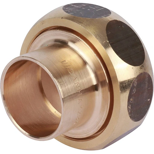 Муфта пайка с накидной гайкой 35мм x 1½"нг Sanha 4359g 1435935112