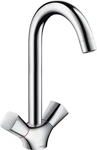 Смеситель для кухни Hansgrohe Logis M31 220 1jet хром 71280000 Смеситель для кухни Hansgrohe Logis M31 220 1jet хром 71280000, 1