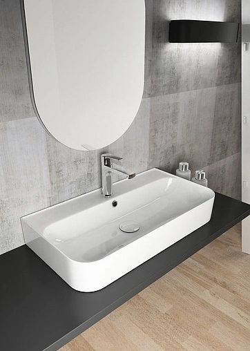 Раковина ISVEA SistemaU 70 белый 10PL53070SV Раковина ISVEA SistemaU 70 белый 10PL53070SV