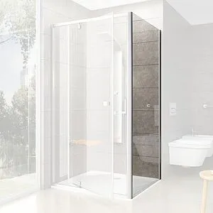 Боковая стенка 900мм прозрачное стекло Ravak Pivot PPS-90 90G70U00Z1, 3