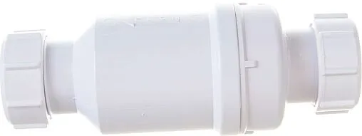 Самозакрывающийся сливной клапан Mc Alpine белый MRNRV32C-PB