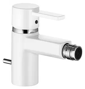 Смеситель для биде Kludi Zenta белый/хром 385309175, 1