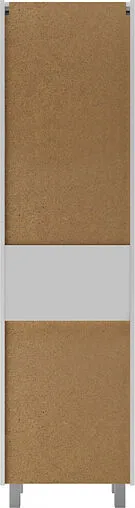 Шкаф-пенал напольный Домино Graffo 50 белый DGr2422P