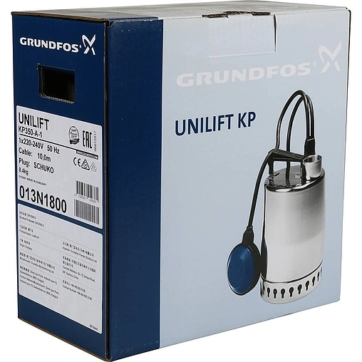 Насос дренажный Q=14м³/ч H=9м Grundfos UNILIFT KP 350-A1 013N1800