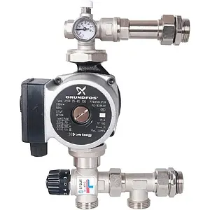 Узел насосно-смесительный с насосом Grundfos UPSO 25-65 130 Stout SDG-0120-004001, 3