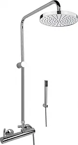 Душевая система со смесителем для душа Fiore Xenon хром 44CR5168 Душевая система со смесителем для душа Fiore Xenon хром 44CR5168, 1