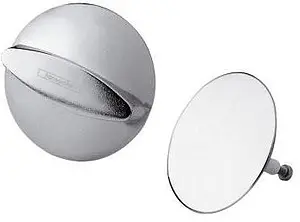 Внешняя монтажная часть сифона для ванны Hansgrohe Flexaplus под сталь 58185800, 1