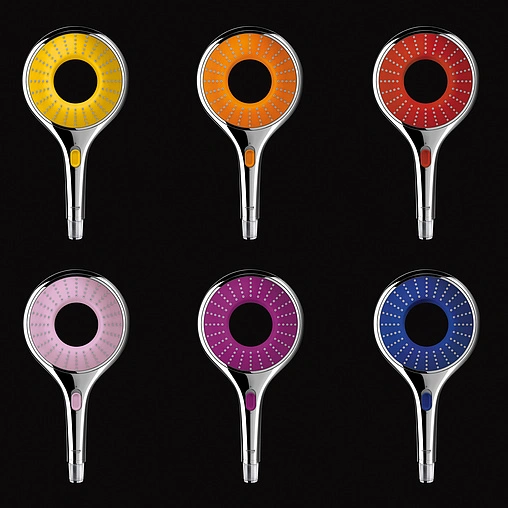 Лейка ручного душа Grohe Rainshower Icon хром/оранжевый 27444000 Лейка ручного душа Grohe Rainshower Icon хром/оранжевый 27444000