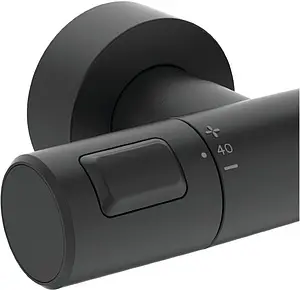 Душевая система с термостатом для душа Ideal Standard Ceratherm чёрный матовый A7545XG Душевая система с термостатом для душа Ideal Standard Ceratherm чёрный матовый A7545XG, 5