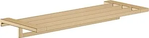 Полка для полотенец Hansgrohe AddStoris шлифованная бронза 41751140, 1