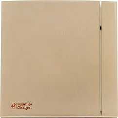 Вентилятор вытяжной Soler & Palau SILENT-100 CZ CHAMPAGNE DESIGN 4C Вентилятор вытяжной Soler & Palau SILENT-100 CZ CHAMPAGNE DESIGN 4C