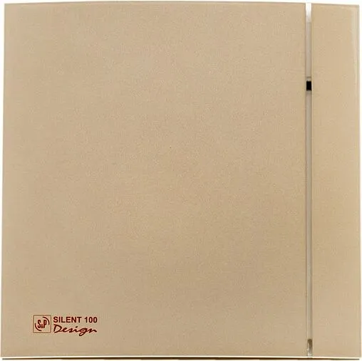 Вентилятор вытяжной Soler &amp; Palau SILENT-100 CZ CHAMPAGNE DESIGN 4C