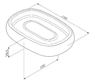 Мыльница Am.Pm Sensation хром A3031200 Мыльница Am.Pm Sensation хром A3031200, 2