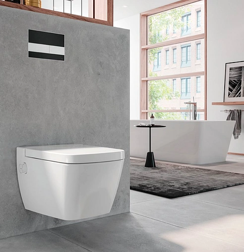 Крышка-сиденье для унитаза с микролифтом TECEone белый 9700600