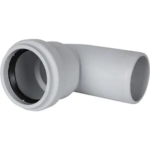 Отвод внутренний бесшумный D=58мм Угол 87° Stout SKB-0012-005887, 5