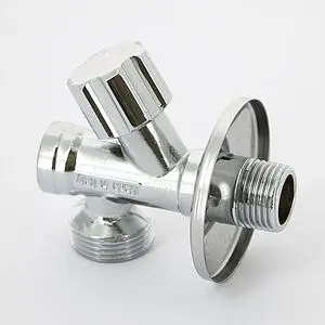 Вентиль регулирующий угловой для бытовой техники ½"н x ¾"н хром Uni-fitt 187F2300 Вентиль регулирующий угловой для бытовой техники ½"н x ¾"н хром Uni-fitt 187F2300, 4