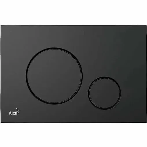 Инсталляция для подвесного унитаза Set 4 в 1 AlcaPlast Sadromodul AM101/1120-4:1 RU M678-0001 с кнопкой черный матовый