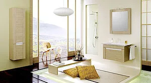 Шкаф-пенал подвесной Aqwella Simphony 40 R дуб сонома Sim.05.04/R/DS Шкаф-пенал подвесной Aqwella Simphony 40 R дуб сонома Sim.05.04/R/DS, 5