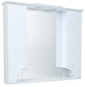 Шкаф-зеркало Aquaton Элен 95 белый 1A218602EN010, 1