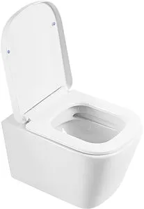 Унитаз подвесной безободковый BelBagno Albano белый BB120CHR Унитаз подвесной безободковый BelBagno Albano белый BB120CHR, 3