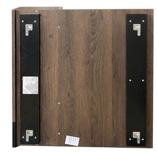 Шкаф-зеркало Comforty Франкфурт 75 дуб шоколадно-коричневый 00004151044CF