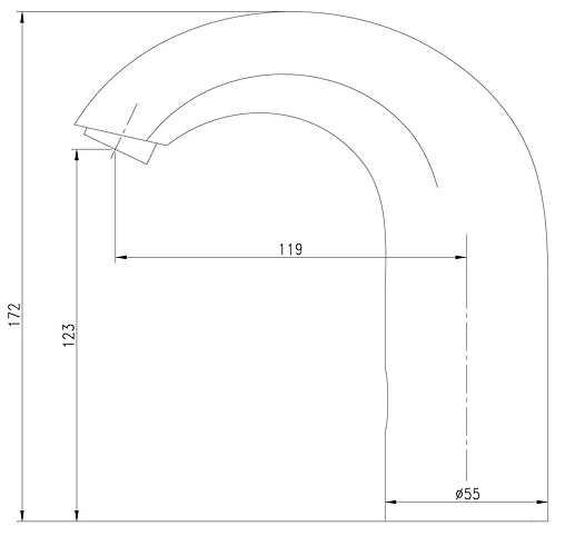 Смеситель для раковины Lemark Project хром LM4652CE-220V