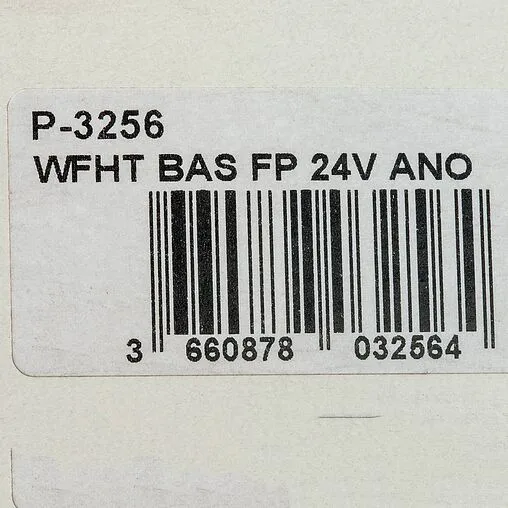 Проводной комнатный терморегулятор НО 24В WATTS WFHT-Basic + белый 10021097