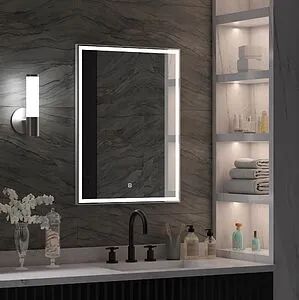 Зеркало с подсветкой Continent Strong White Led 50x70 белый ЗЛП132 Зеркало с подсветкой Continent Strong White Led 50x70 белый ЗЛП132, 4