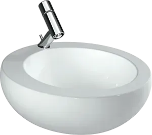 Раковина Laufen Alessi One 55 c покрытием LCC белый 8.1897.1.400.109.1, 1