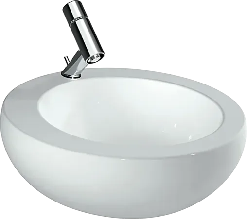 Раковина Laufen Alessi One 55 c покрытием LCC белый 8.1897.1.400.109.1