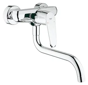 Смеситель для кухни настенный Grohe Eurodisc Cosmopolitan хром 33772002 Смеситель для кухни настенный Grohe Eurodisc Cosmopolitan хром 33772002, 1