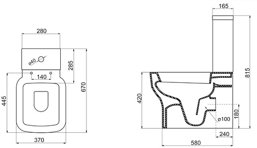 Чаша унитаза BelBagno Vaso белый BB127CP Чаша унитаза BelBagno Vaso белый BB127CP