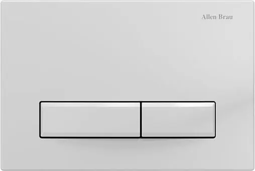Клавиша смыва для унитаза Allen Brau Fantasy 9.20004.20 белый/нержавеющая сталь