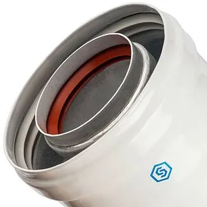 Адаптер стартовый коаксиальный Ø 60/100мм (алюм.) Stout SCA-6010-230100, 4