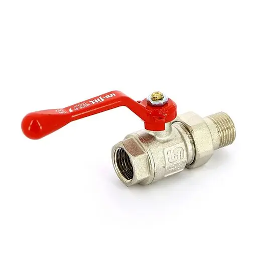 Кран шаровый с американкой ½&quot;в x ½&quot;н Uni-fitt 113L2000