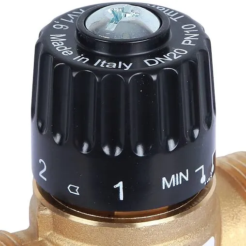 Трехходовой термостатический смесительный клапан 1&quot; +20...+43°С Kvs 1.6 Stout SVM-0120-164325