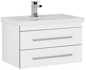 Тумба-умывальник подвесная Aquanet Сиена 70 белый 00186361+00185343 Тумба-умывальник подвесная Aquanet Сиена 70 белый 00186361+00185343, 1